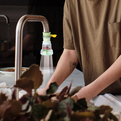 2PCS 360° Rotating Telescopic Faucet Water Filter