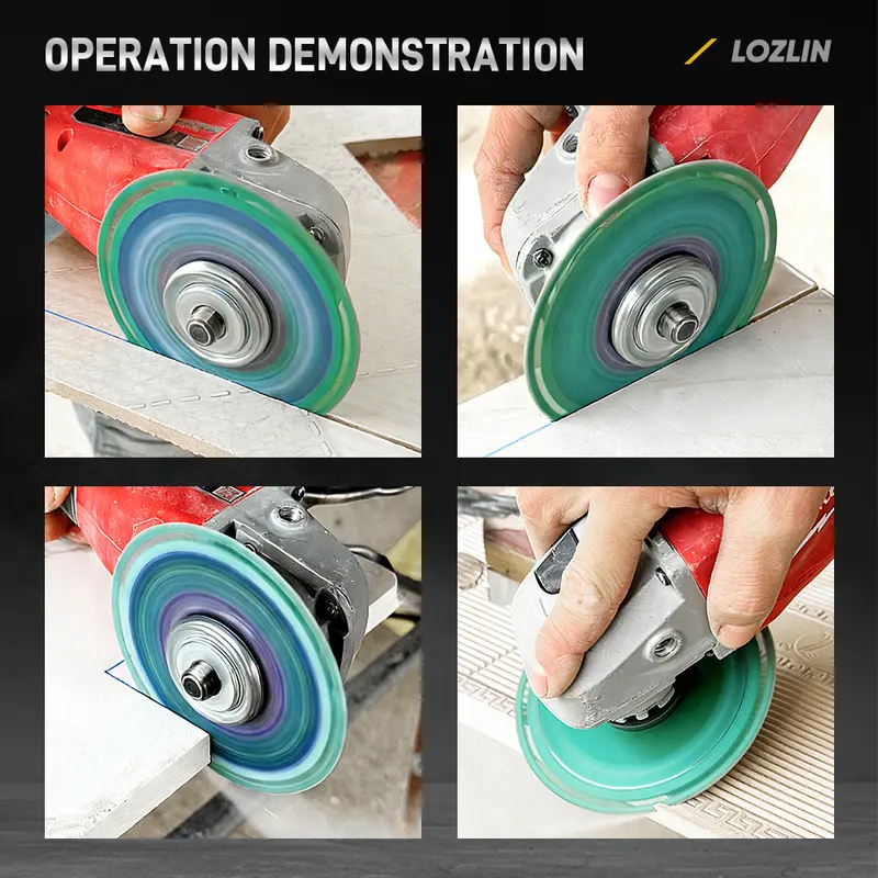 3Pcs 4.5" Diamond Cut-Off Wheels for Angle Grinder