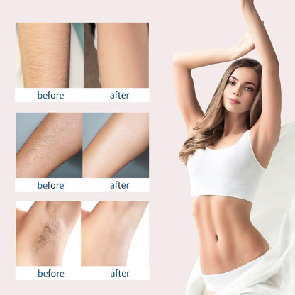 Hair Removal Cream for Men & Women for Manscaping Unwanted Coarse Hair