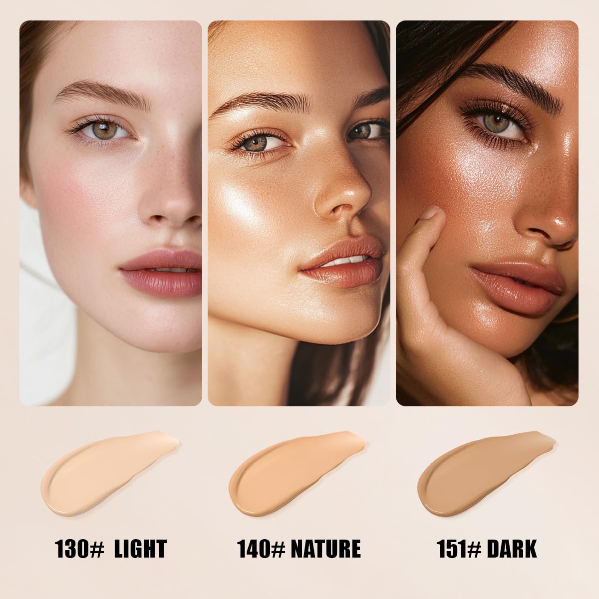 2Pcs Pot Concealer Full Coverage Brightener Waterproof