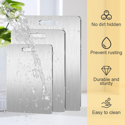 New Titanium Cutting Board - 100% Pure Titanium Cutting Boards for Kitchen