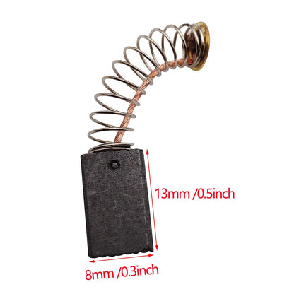 50 Pack Electric Motor Carbon Brushes for Drill, Electric Planer, Trimmer Motor