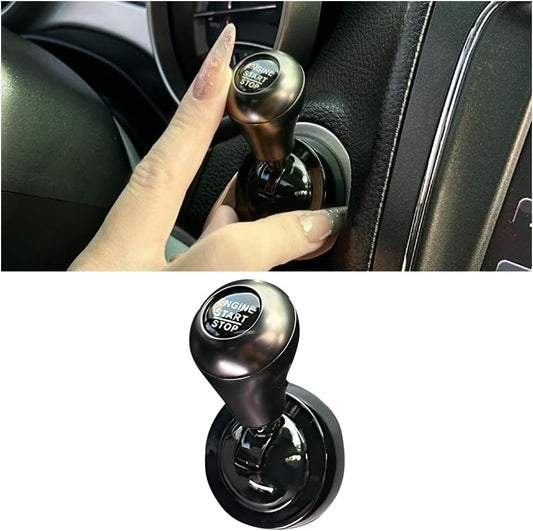 Car Joystick Push Start Button Cover, Car Starter Engine Start Stop Button Cover