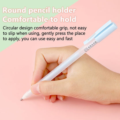 6Pcs Quick Dry Glue Pens, Easy Use Precise Control, Fine Tip Glue Pens for Crafting