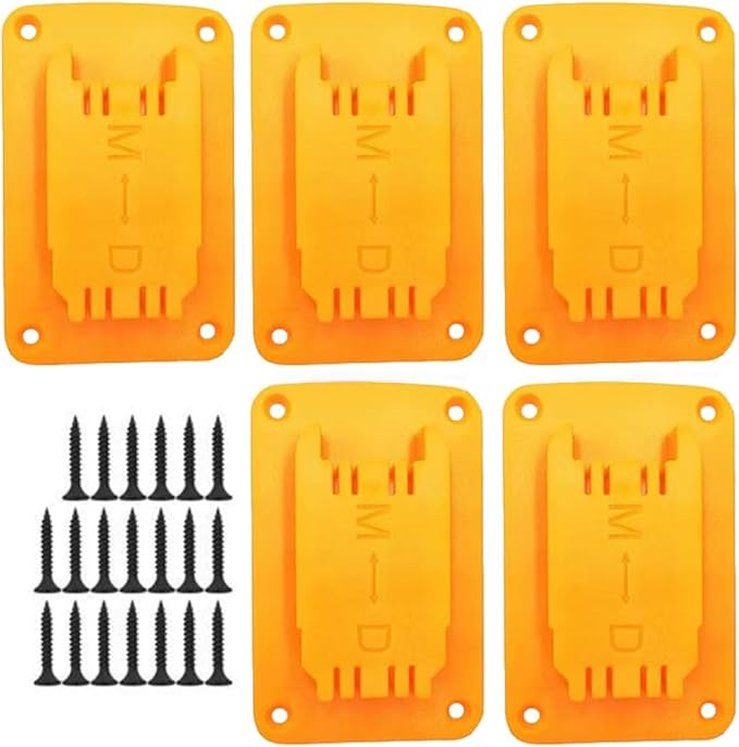 5Pcs Plastics Wall Mounted Clips for M18 18V Series Lithium Battery Tools