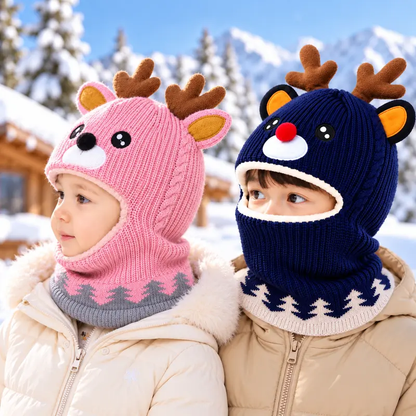 Cute Knitted Winter Hat for Children