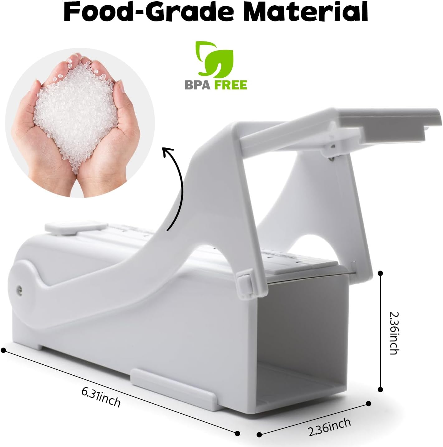 Butter Cutter Slicer,Measuring Dispenser and Keeper,One-Click Operation Butter Slicer