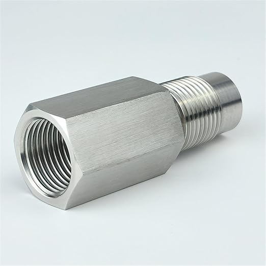 Stainless Steel Oxygen Sensor Expander Extension Connector For Automotive Aftermarket Parts