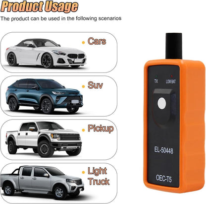 OEC-T5 Tire Pressure Monitor Sensor System Activation and Reset Tool - Programming Training Reset Tools for GM/Buick/Chevy Series Vehicles