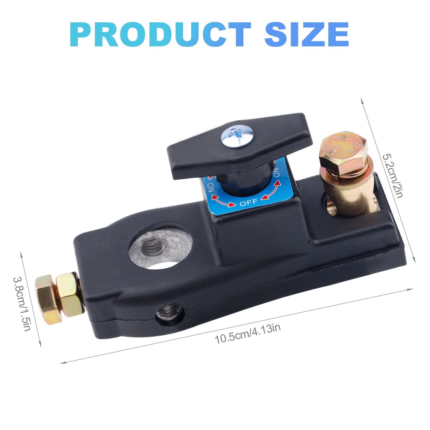2pcs 12V 24V Heavy Duty Battery Isolator Switches