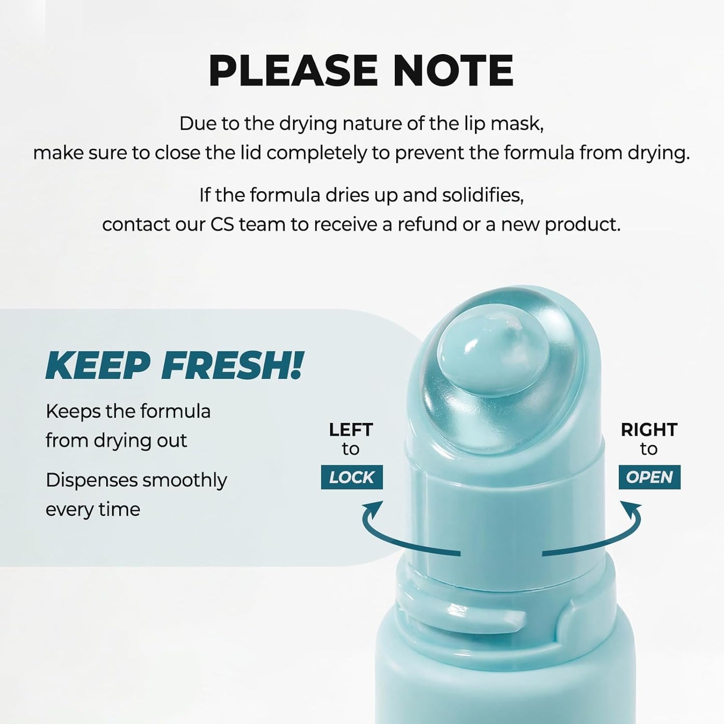 Cooling Peel Off Soothing Prep Lip Mask - Gentle Exfoliator for Lips