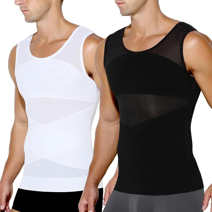 Men's Slimming Shirt For Abdomen & Posture Support