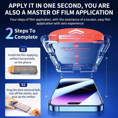 Easy Installation Screen Protector Tempered Glass for iPhone