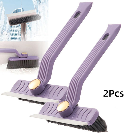 2Pcs Multi-Function Rotating Crevice Cleaning Brush, 360° Rotating No Dead Corners Crevice Gap Brush