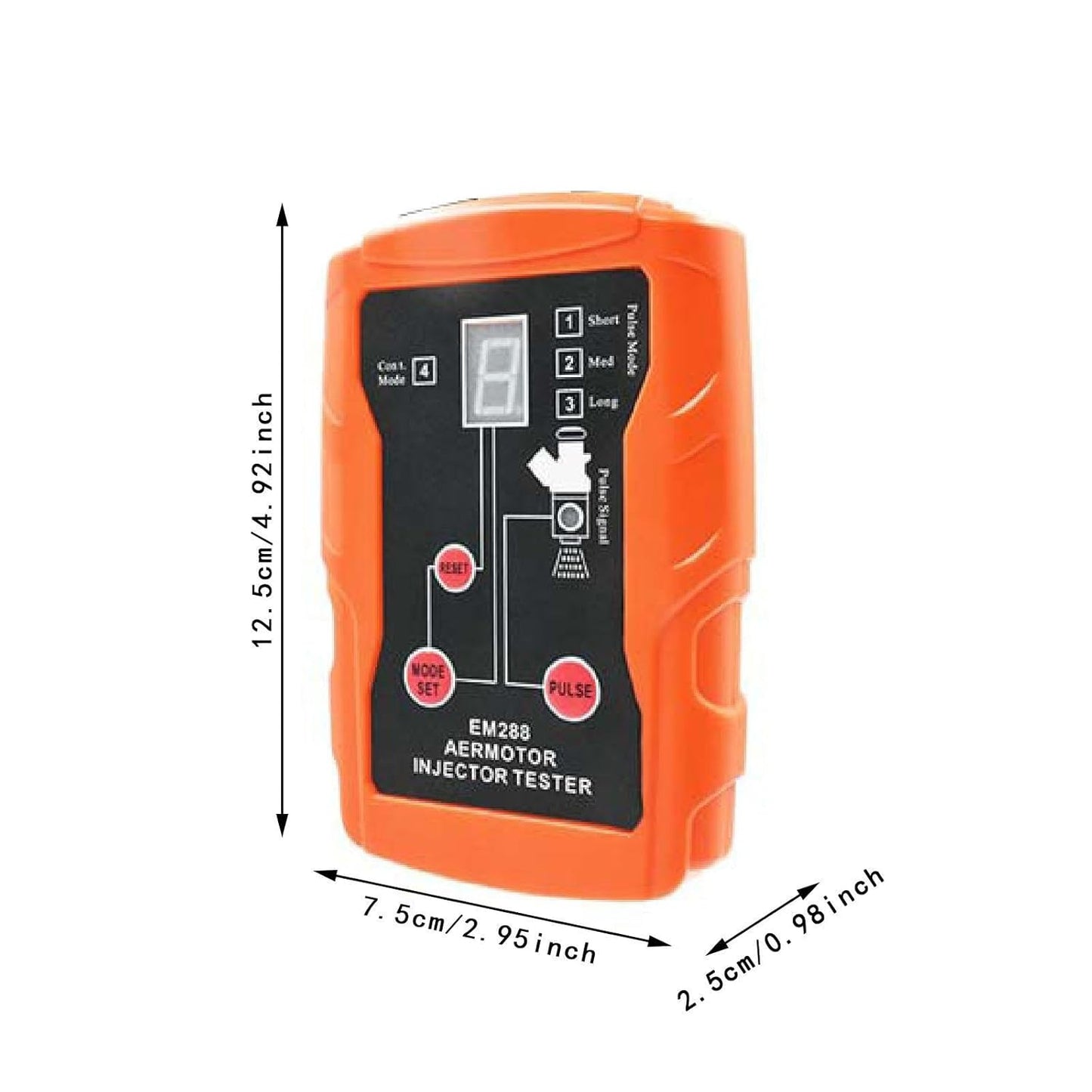 Fuel Injector Cleaner Kit Set 8 Pulse Modes Fuel Injector DIY Cleaning Tools
