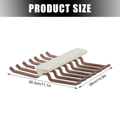 Pull-out Wardrobe Organizer - Multifunctional Slide Storage Hanger for Underwear & Clothes
