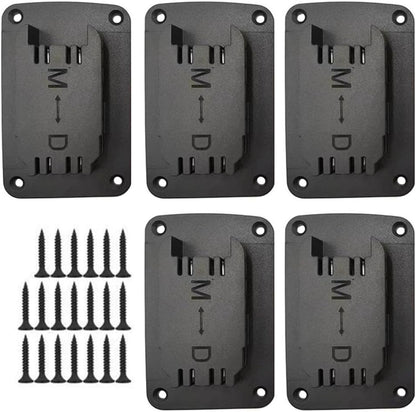 5Pcs Plastics Wall Mounted Clips for M18 18V Series Lithium Battery Tools