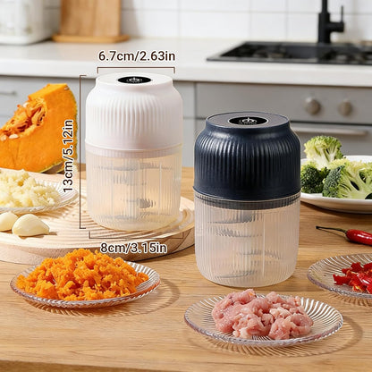 300ml Capacity Electric Garlic Chopper Rechargeable