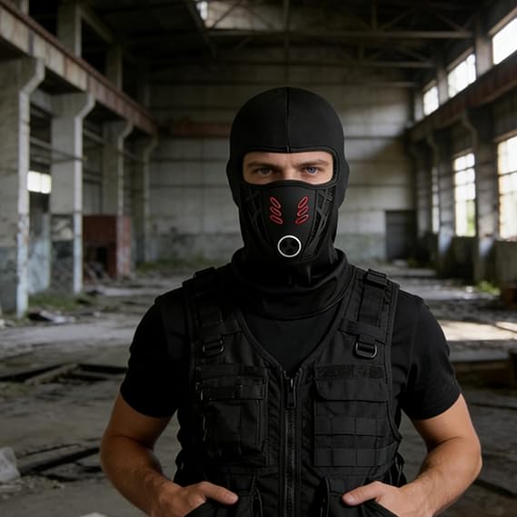 Windproof Balaclava Ski Face Mask for Warm Breathable Rider
