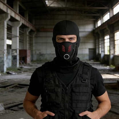 Windproof Balaclava Ski Face Mask for Warm Breathable Rider