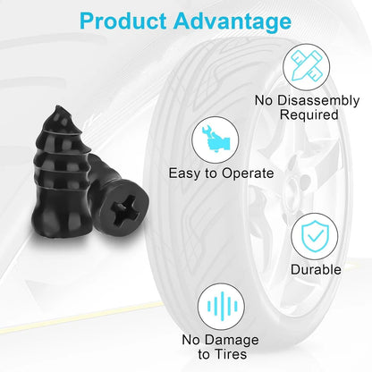 Quick Tire Puncture Repair Kit With Screwdriver