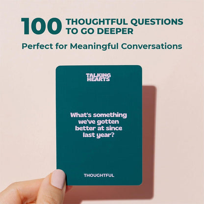 Talking Hearts Conversation Cards for Date Nights & Travel Adventures