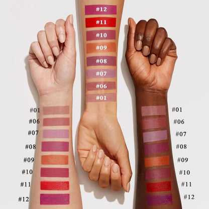 6pcs Natural Nourishing Tinted Lip Crayons Set for Women - Moisturising  Longwear, Matte Creamy