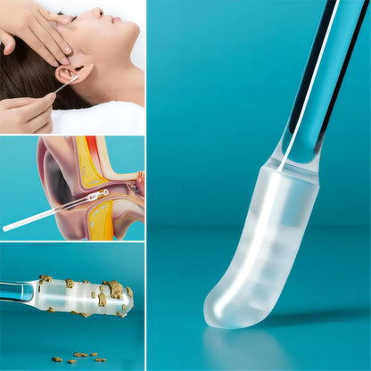 48pcs Enhanced Adhesive Ear Digging Sticks for Children & Adults