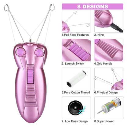 Women's Electric Beauty Epilator - Face Massager Pull Faces Delicate Device Depilation