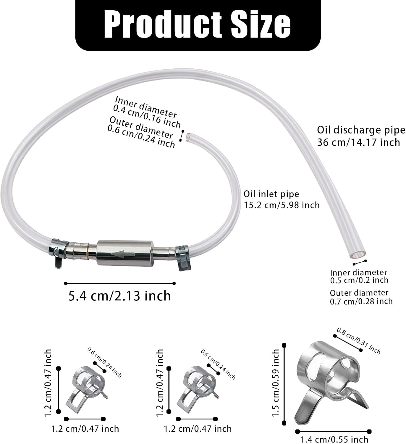 Brake Bleeder Hose, Universal Car Motorcycle Clutch Brake Fluid Bleeder Kit