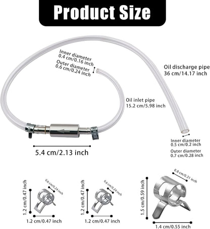 Brake Bleeder Hose, Universal Car Motorcycle Clutch Brake Fluid Bleeder Kit