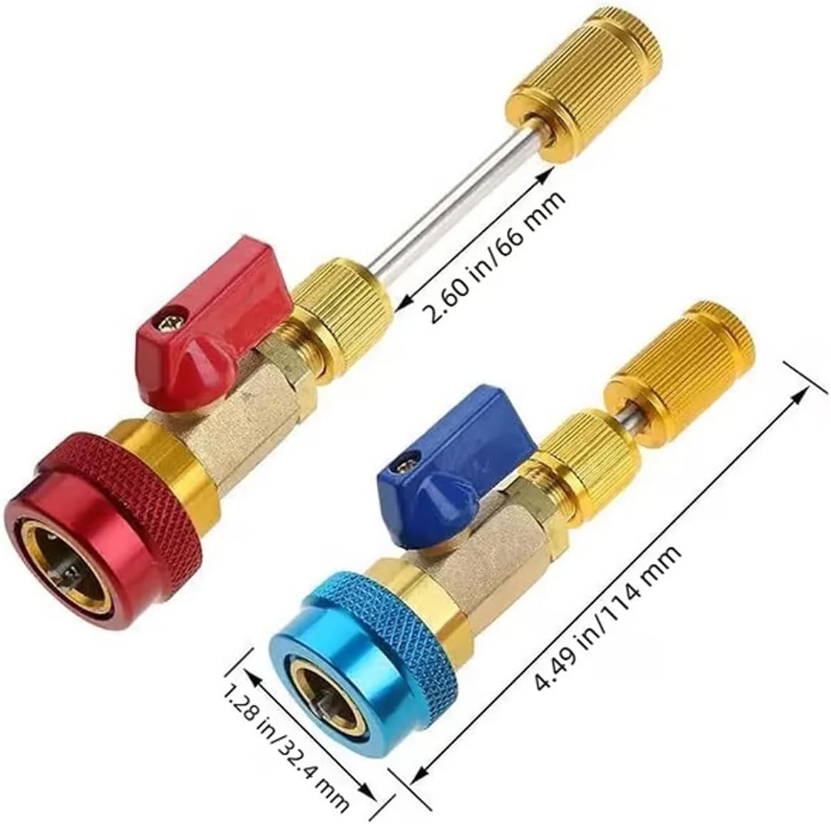 R134A Valve Core Remover & Repair Tool Kit for Standard & Jra Valve Core Couplers