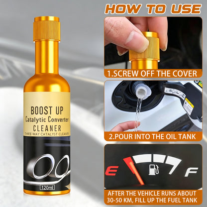 Catalytic Converter Cleaner Auto Parts Engine, Exhaust System Pipe Carbon Removal Cleaner Treatment Additive Oil