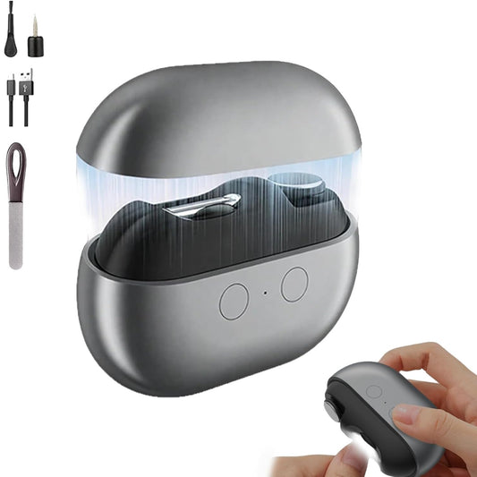 Electric Nail Clippers with LED Light, Storage and Polishing of Nail Leftovers