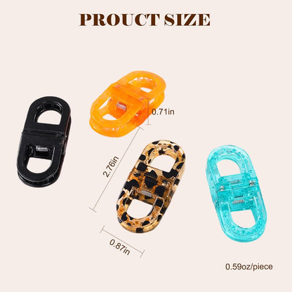 4PCS Upgrade Strong Hold Magnetic Styling Clips Suitable For Everyday Styling