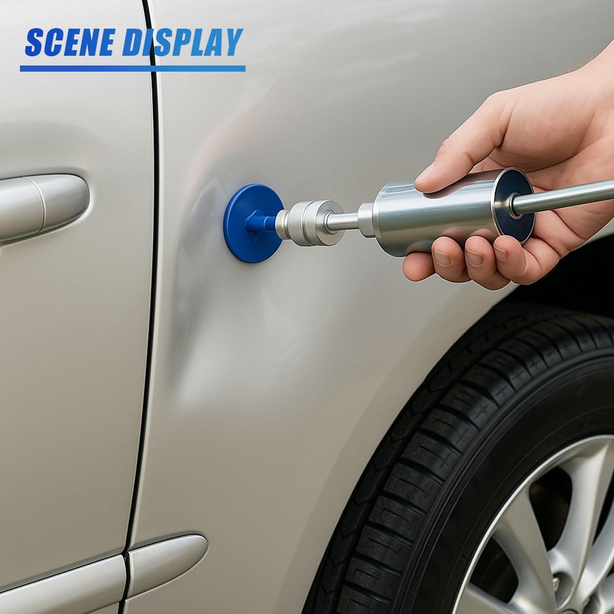 18Pcs/set Car Dent Puller Kit, Paintless Auto Dent Removal Tool