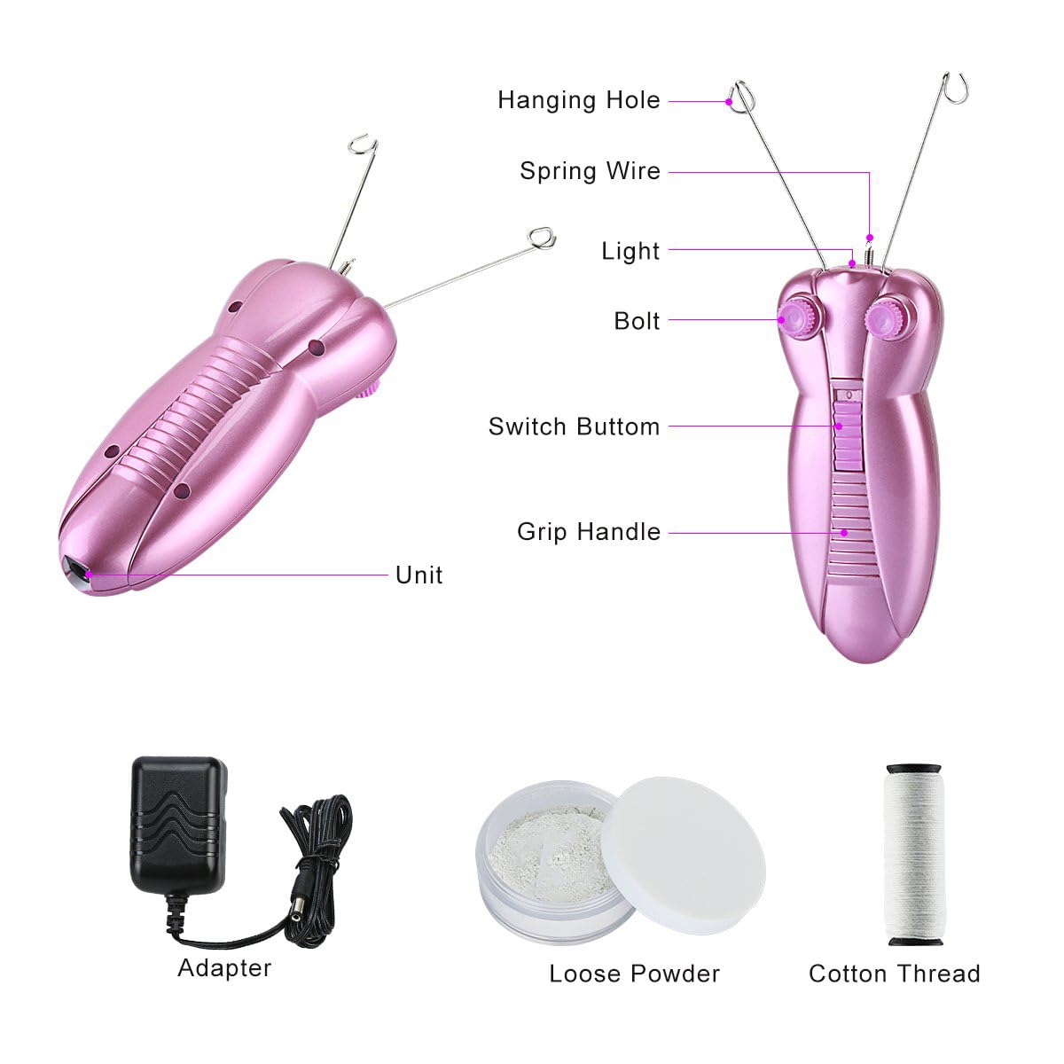 Women's Electric Beauty Epilator - Face Massager Pull Faces Delicate Device Depilation
