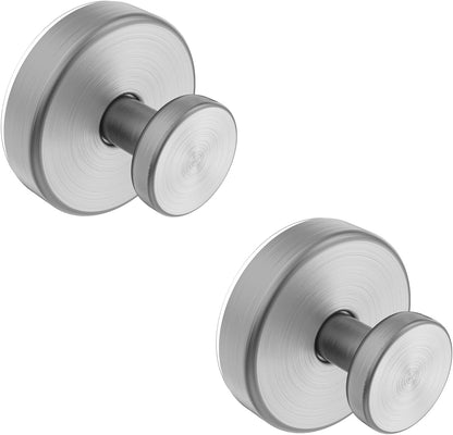 2 Pcs Removable Suction Cup Hooks for Bathroom Window Glass Door Wall