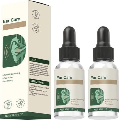 2PCS Ear Care Drops for Ringing Ears, Earwax Removal Serum