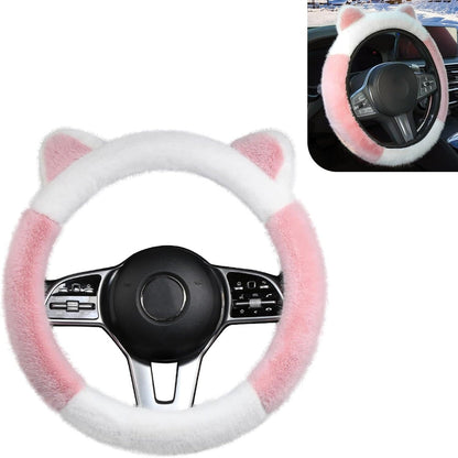 Cute Steering Wheel Protector with Kitty Cat Ears
