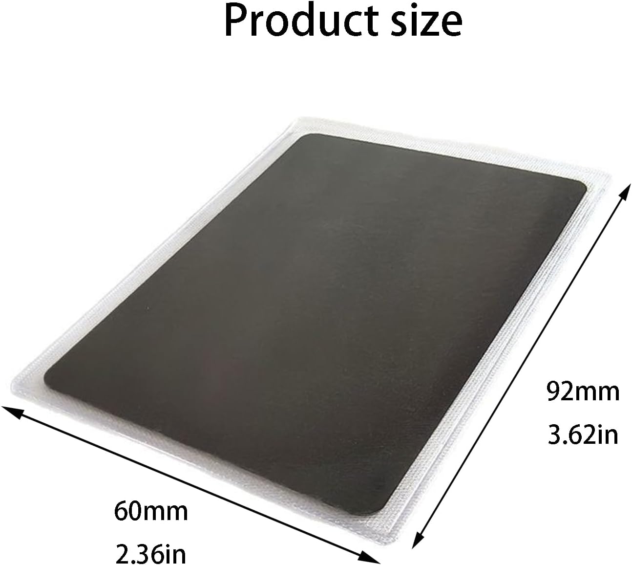 10Pcs Anti-peeping Card Sleeve, Double-sided ID Card and Bank Card Leak-proof Protective Sleeve
