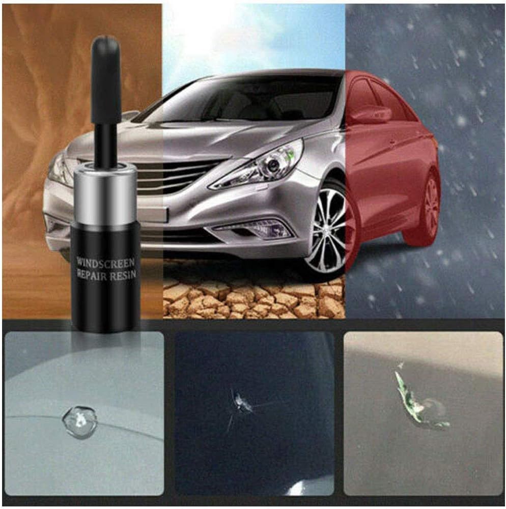 2 Sets Automotive Glass Nano Repair Fluid Kit