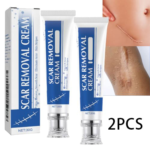2pcs Scar Removal Cream For Surgical Scars, For All Ages & Skin Types