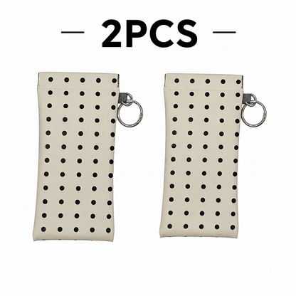 Portable scratch-resistant glasses pouch