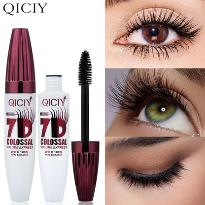7D Colossal Mascara, Black Long-Lasting & Buildable Volume, Natural Length