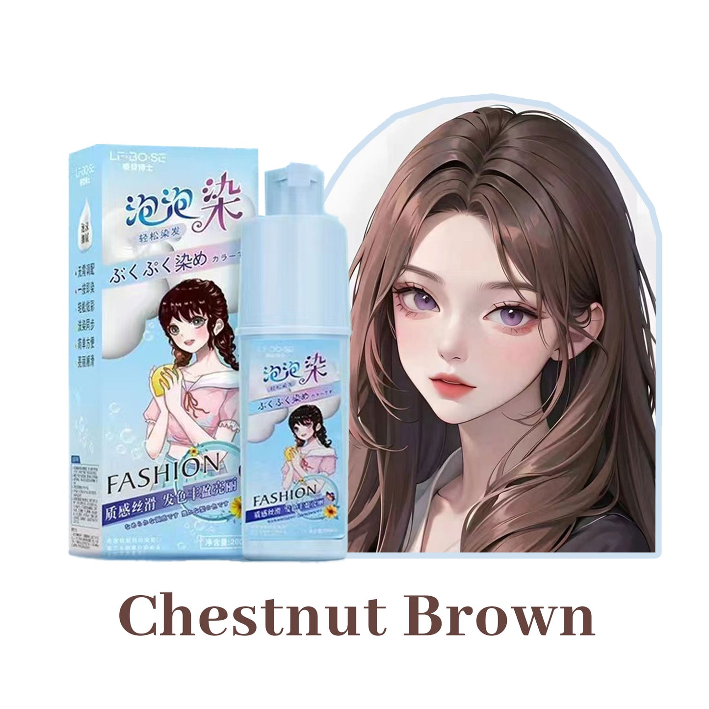 Bubble Hair Color, Hair Color Dyeing Kit