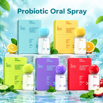 Probiotic Oral Spray for Long-Lasting Freshness, Alcohol-Free Travel-Sized Breath Spray