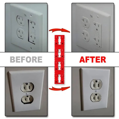 Outlet Spacers for Electrical Box, 48 PCS Switch and Receptacle Spacers for Loose Outlet Plug Fix