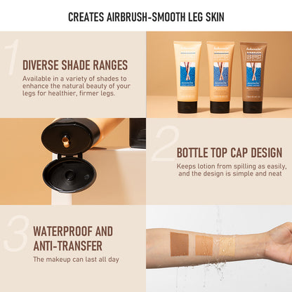 Leg Makeup Waterproof No Transfer,Leg and Body Scar Cover up,Tattoo Cover Up Makeup Waterproof
