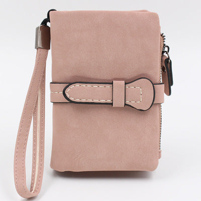 Women's Ultra-Slim Genuine Leather Bi-fold Wallet
